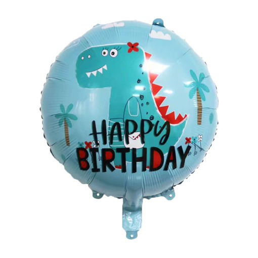 Picture of HAPPY BIRTHDAY DINO FOIL BALLOON 18INCH